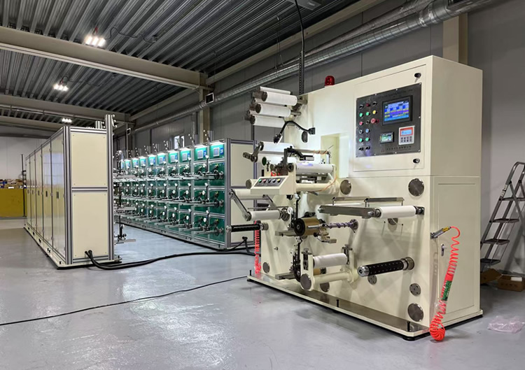 60头12万米拉线分条收卷机